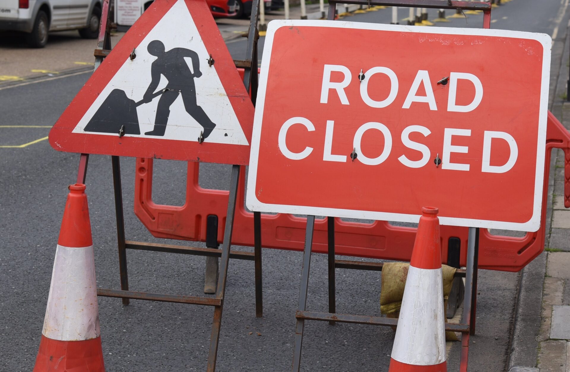 Road Closure Sign