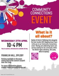 Community Connections Event April 2022