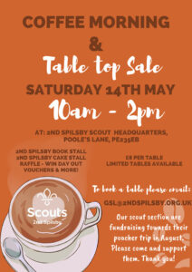 Scouts Coffee Morning May 2022